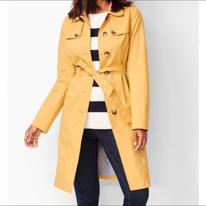 Talbots Trench Coat  NWT